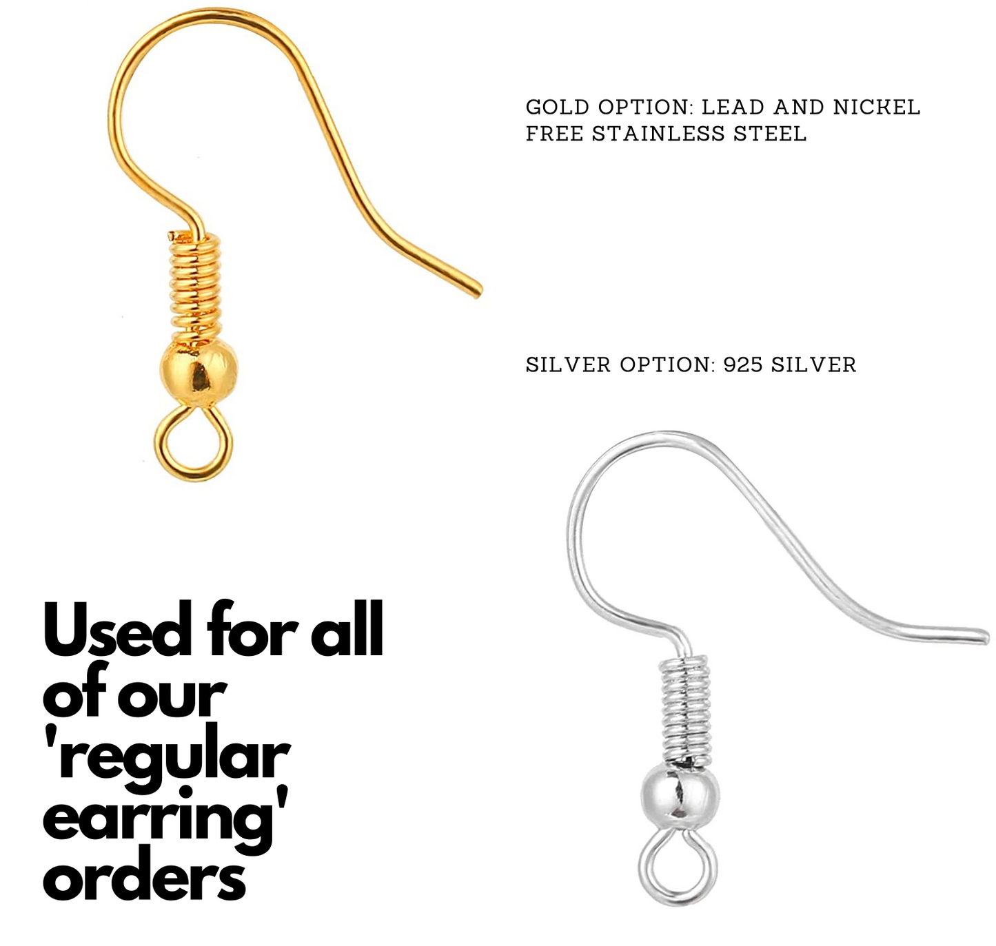 Clear Coffin Ghost Dangles