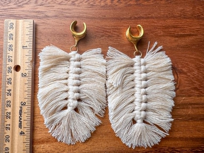 Ivory Boho Tassels
