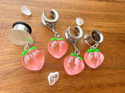 Juicy Peach Dangles
