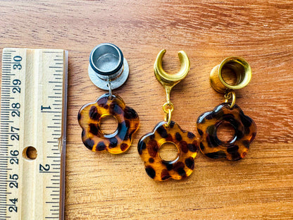 Leopard Flower Dangles