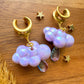 Light Purple & Gold Iridescent Rainclouds