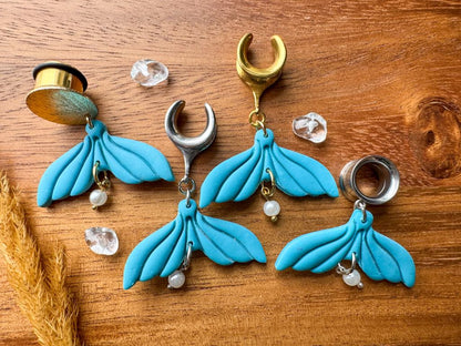 Mermaid Tails Plug Earrings