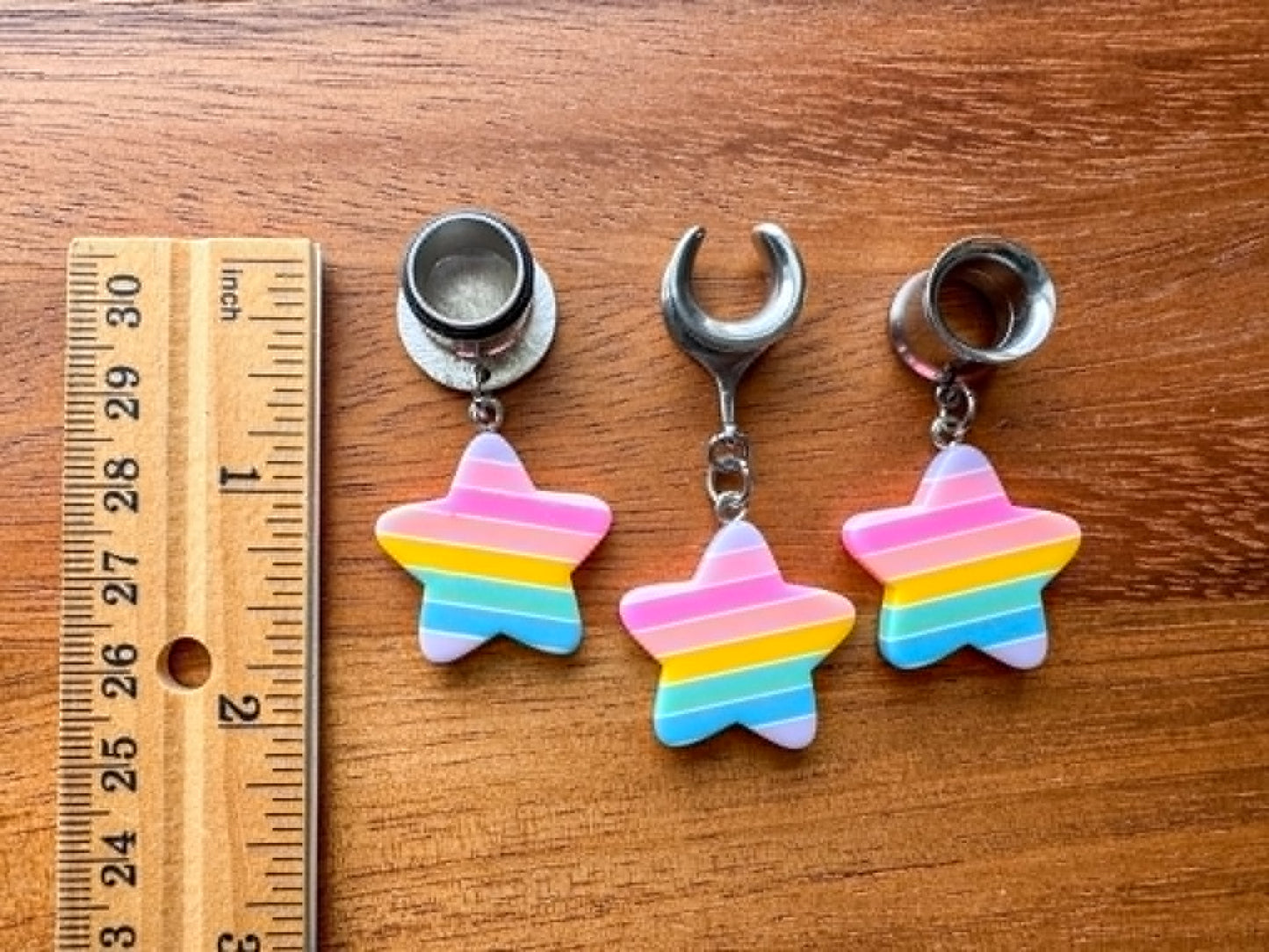 Pastel Rainbow Stars