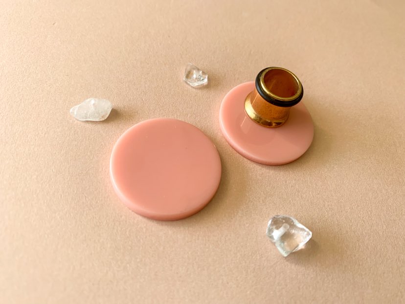 Baby Pink Studs