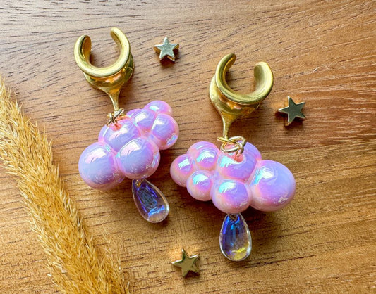 Pink & Gold Iridescent Rainclouds