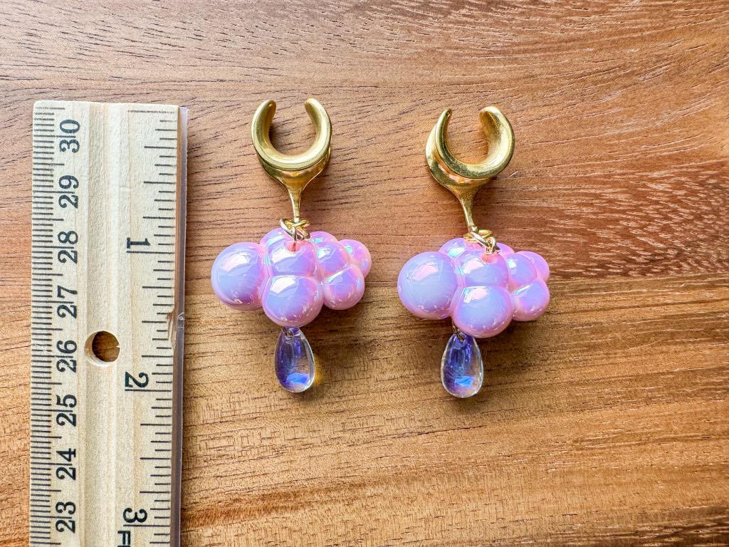 Pink & Gold Iridescent Rainclouds