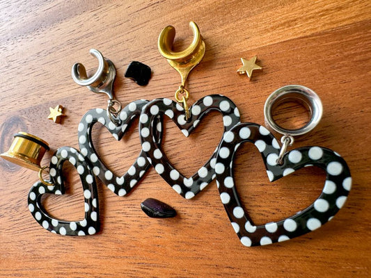 Polka Dot Hearts