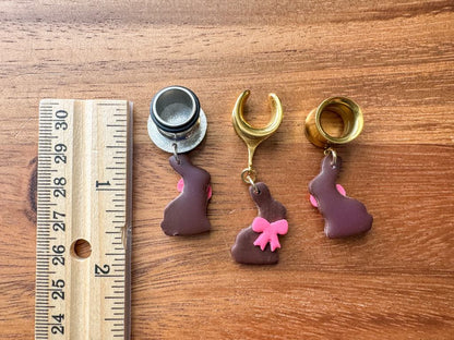 Polymer Chocolate Easter Bunnies