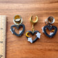 Polymer Clay Haunted Hearts