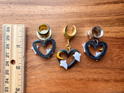 Polymer Clay Haunted Hearts