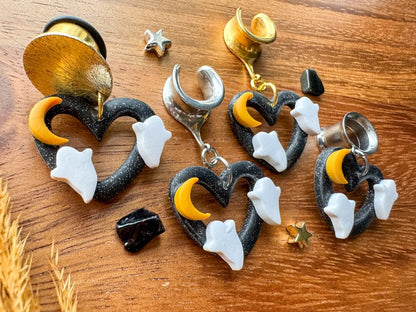 Polymer Clay Haunted Hearts