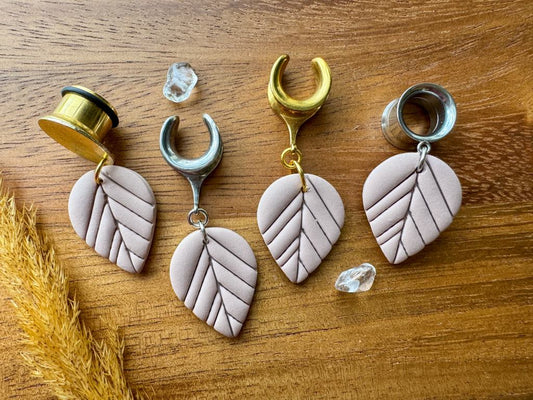 Polymer Clay Leaves