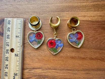 "Preserved Petals" Hearts