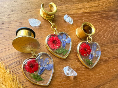 "Preserved Petals" Hearts