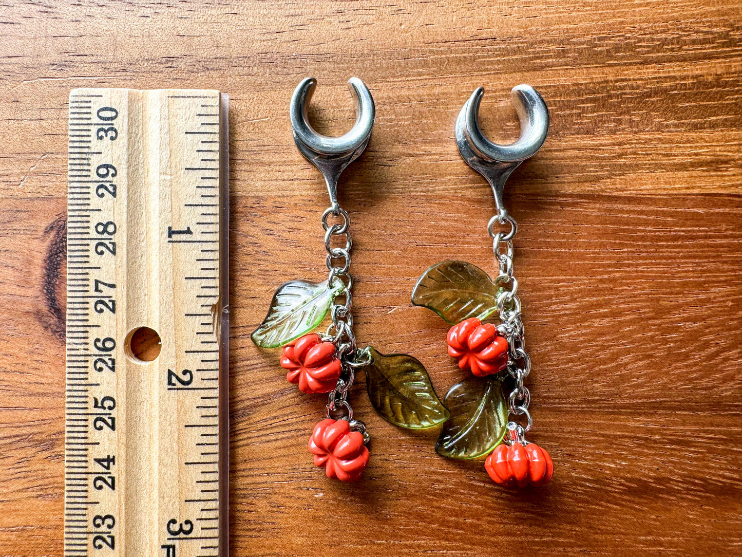 Pumpkin Vine Dangles