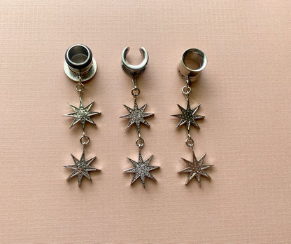Rhodium Plated Stars