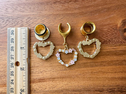 Romantic Floral Hearts