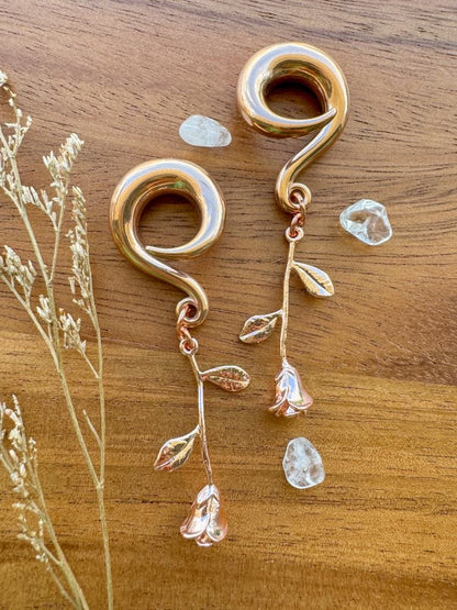 Rose Gold Plated Roses