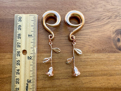 Rose Gold Plated Roses