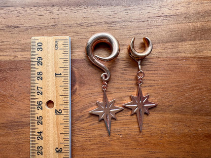 Rose Gold "Written in the Stars" Dangles