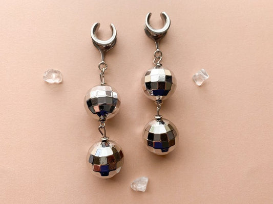 Silver Disco Balls