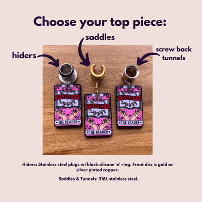 Acrylic 'The Reader' Tarot Cards