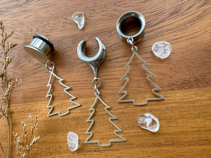 Silver Christmas Trees