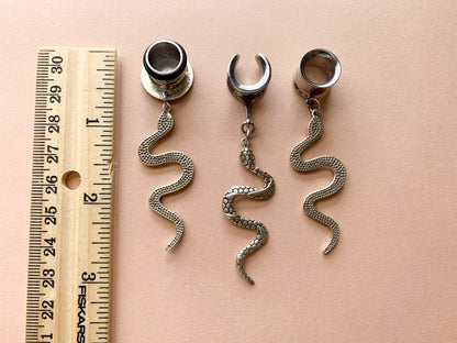 Silver Plated Brass Snakes