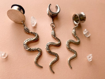 Silver Plated Brass Snakes