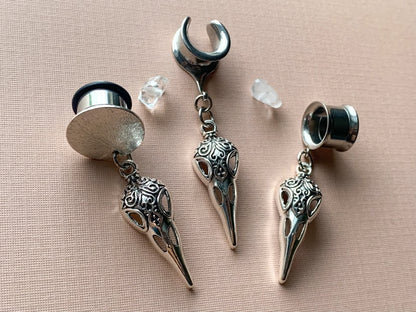 Silver Raven Skulls