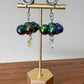 Silver Chroma Rainclouds Plug Earrings