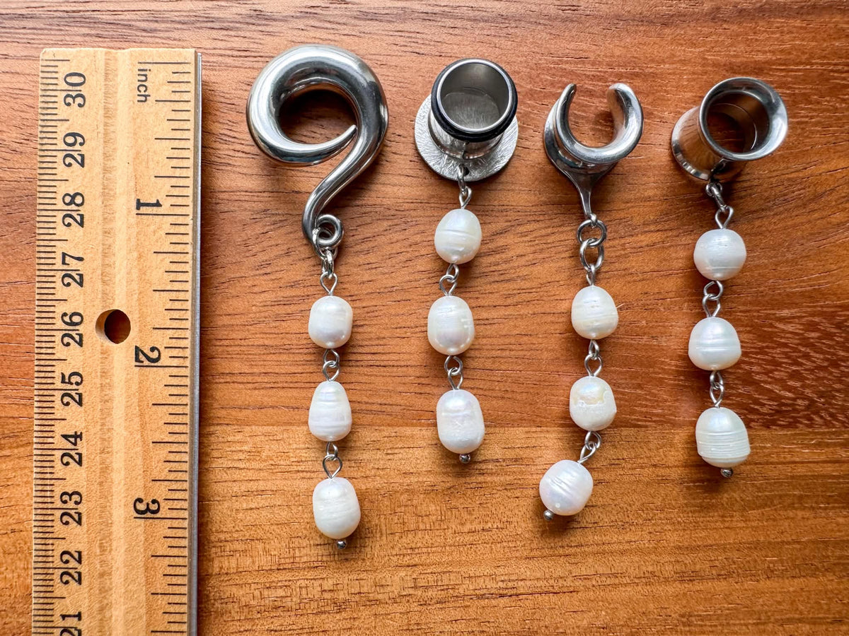 Silver Tidal Pearls
