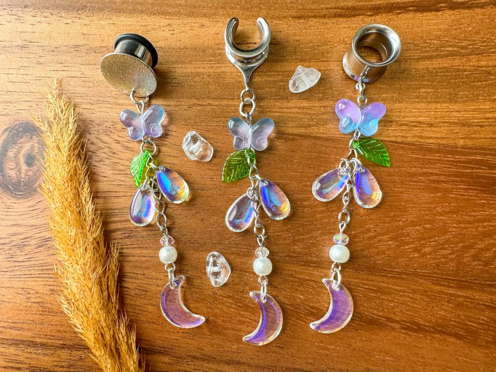 "Sky Bound Glow" Dangles