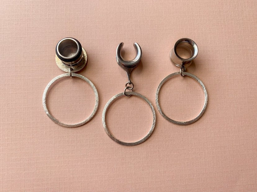 Small Silver Hoops