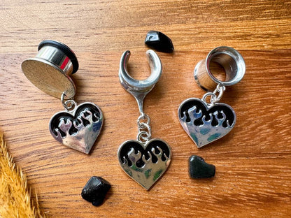 Small Flaming Hearts