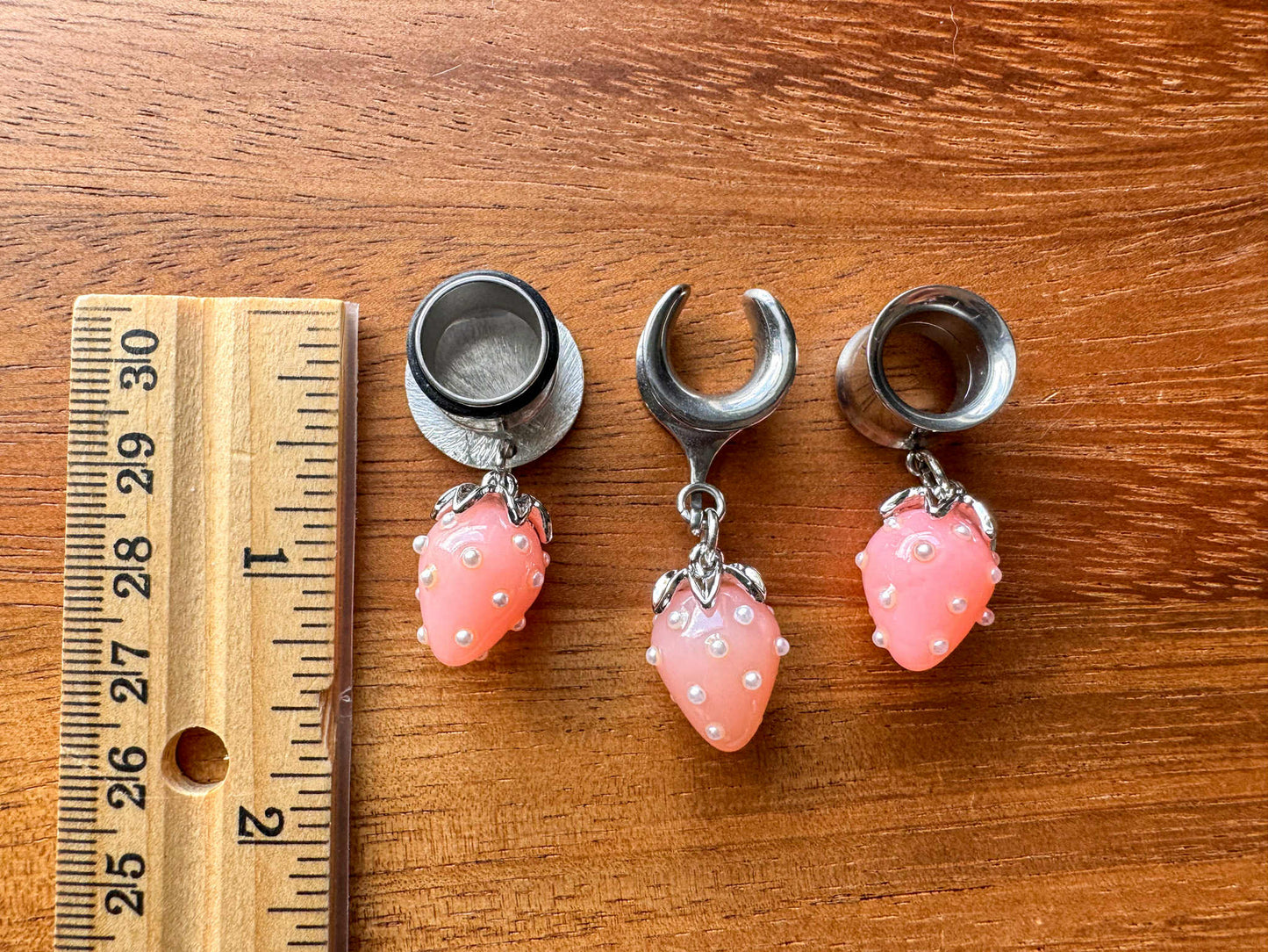 Small Pink Strawberries