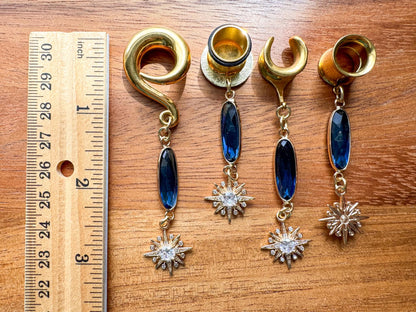 Starlit Blue Dangles