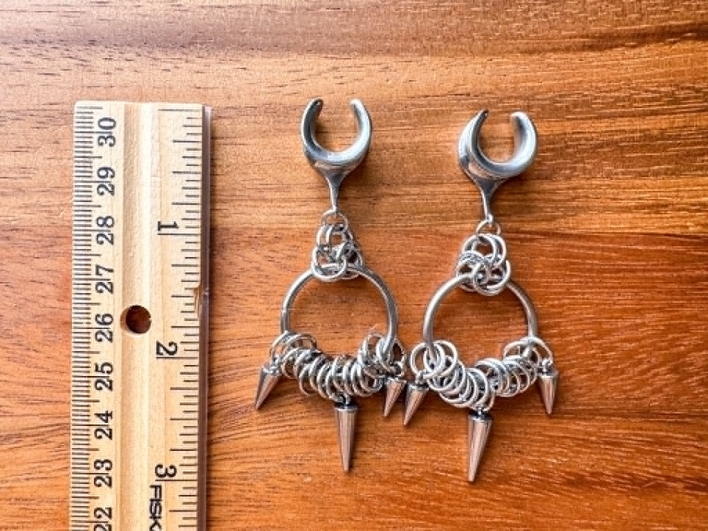 Steel Gothic Hoops