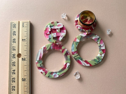 Tropical Punch Hoops