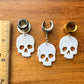 White Shiny Skulls