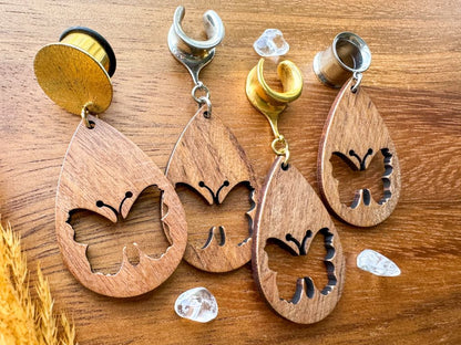 Wooden Butterfly Tears