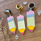 'Write On' Pencil Dangles