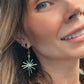 Gold Stars With Faux Pearl