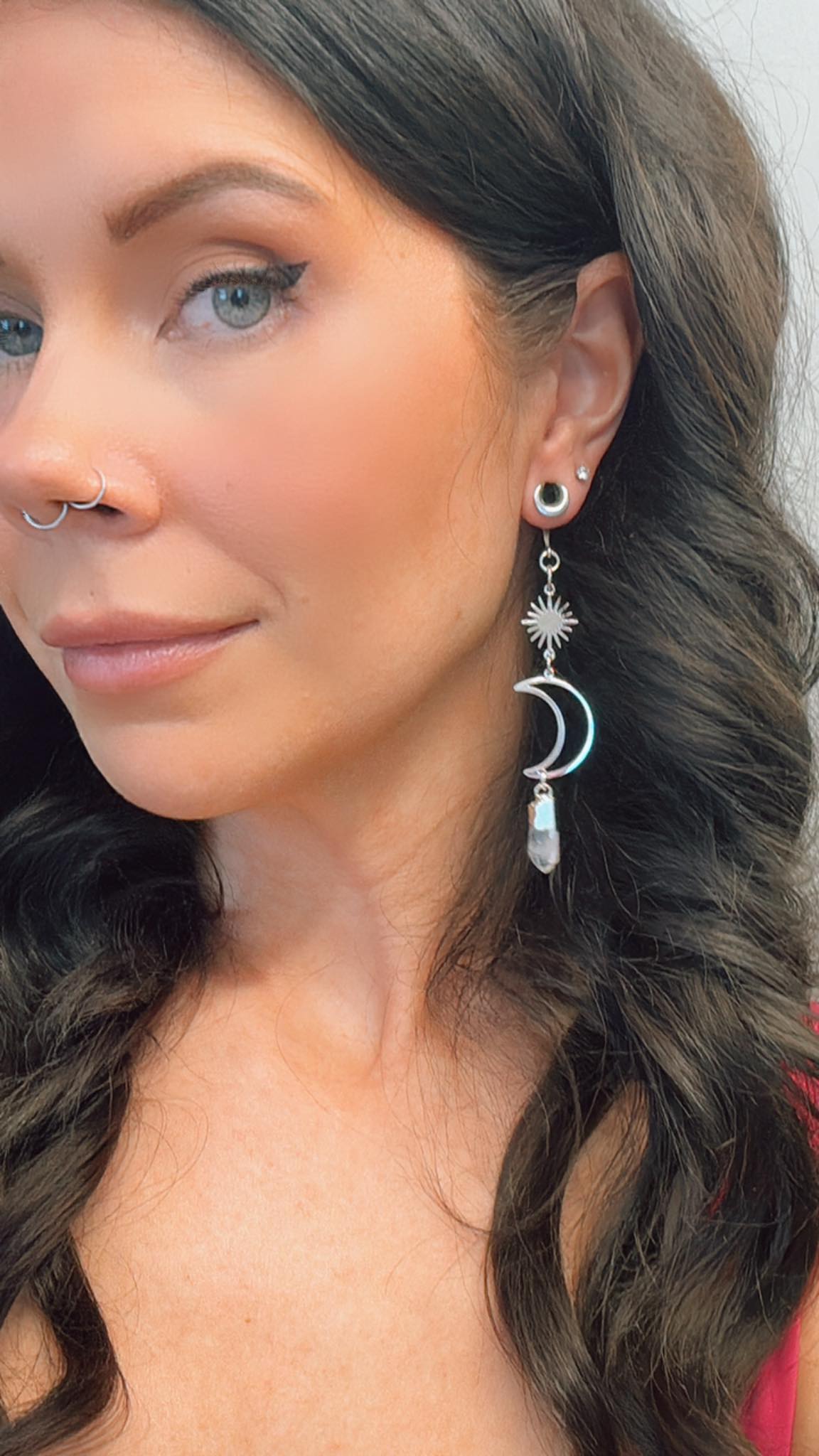 Silver Long Moon & Suns