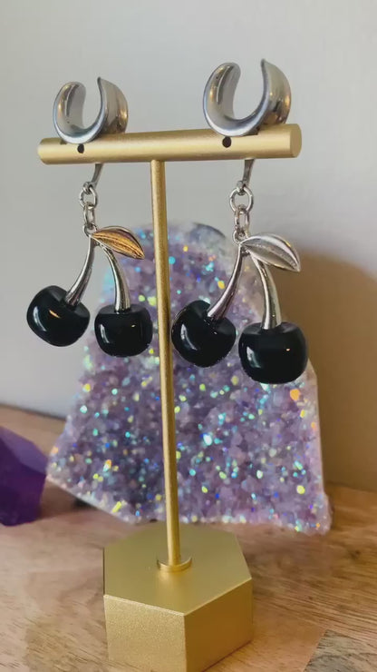 Black Cherry Dangles