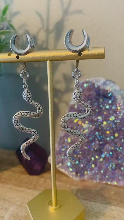 Silver Plated Brass Snakes
