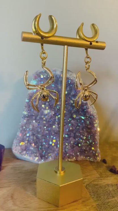 18k Plated Orb Weaver