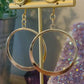 18k Gold Hoop Earrings