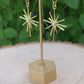 Gold Stars With Faux Pearl