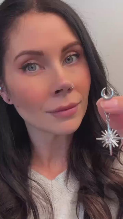 Rhodium Plated North Stars